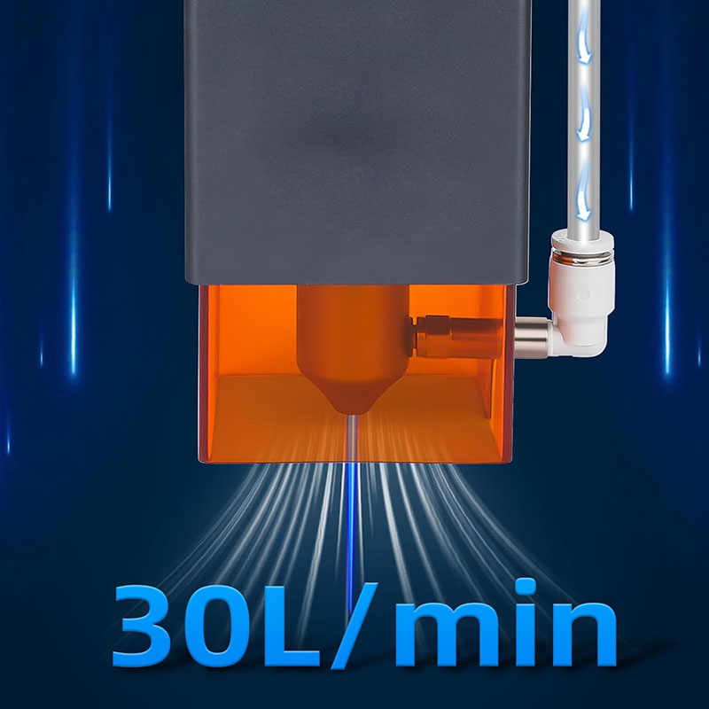 CNC 30L/Min Laser Air Assist P - Industrial Laser Engraver ulasan dan harga