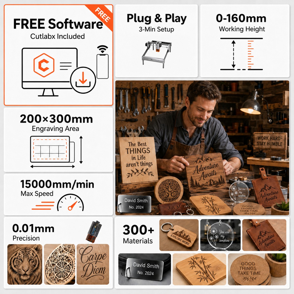Carverall K15 Pro Laser Engrav - Laser Marking Machine ulasan dan harga