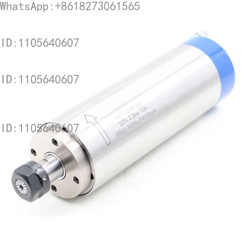 2.2KW ER20 Water Cooled Spindl - Cnc Spindle Motor ulasan dan harga