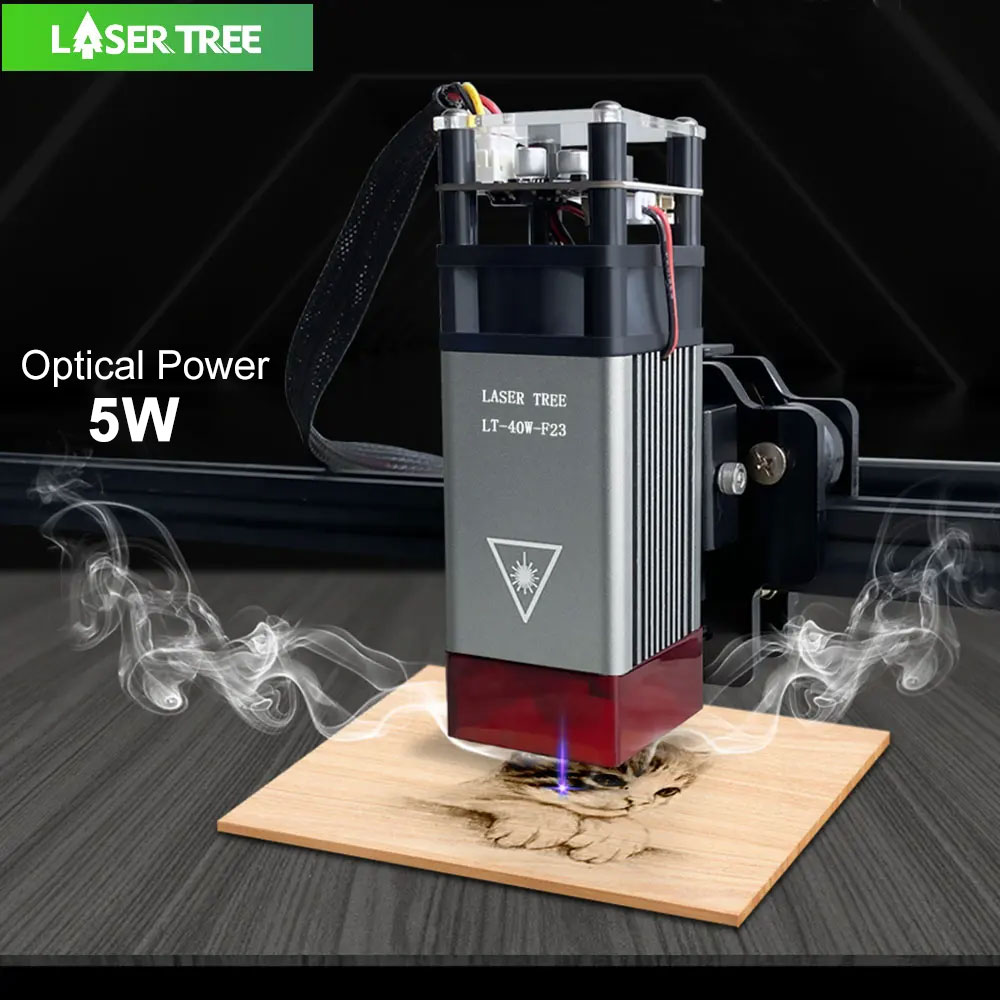 LASER TREE 4w 5W Laser Module  - Honeycomb Laser Bed ulasan dan harga